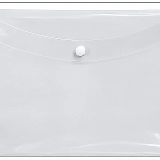Clear Document Button Folder / My Clear Bag