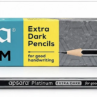 Apsara Platinum Extra Dark Pencils