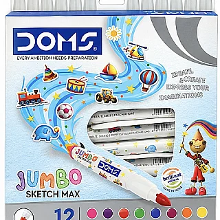 DOMS Jumbo Sketch Max Water Colour Pens